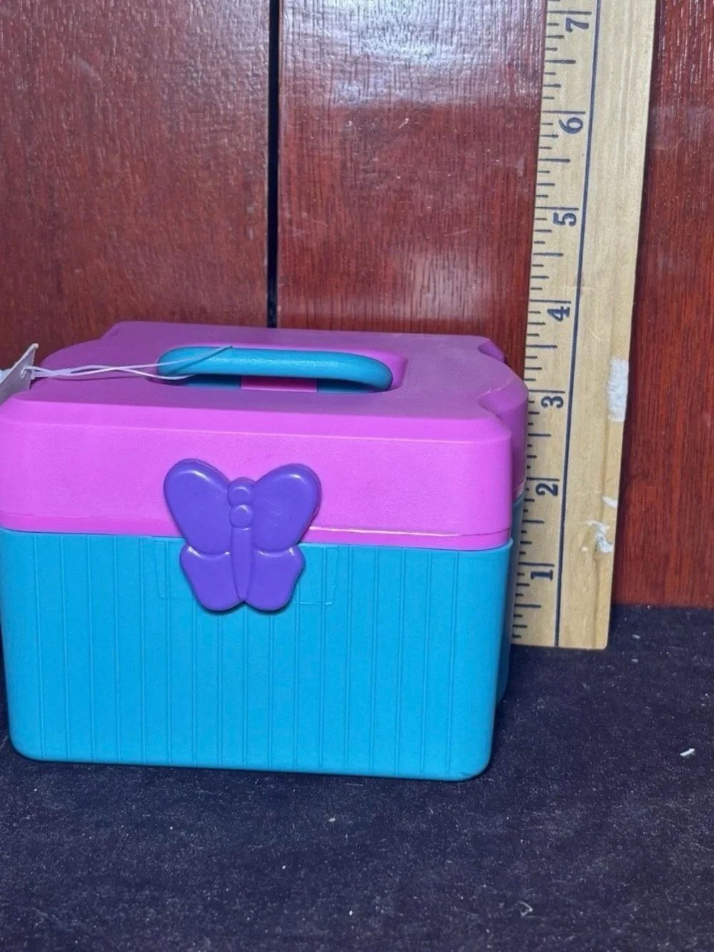 Pink & Teal Butterfly Toy Storage Box - Kids Toys